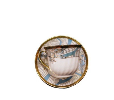 european-style ceramic cup and saucer