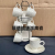 6 Cups and 6 Plates Coffee Set New Coffee Set Entry Lux Style Coffee Set Tea Set Gifts for Company Benefits