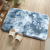 Cross-Border Two-Color Rabbit Fur Carpet Tie-Dyed Long Fur Gradient Color Carpet Coffee Table Living Room Bedroom Carpet Customized Floor Mat