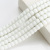 New 8*10 Frosted Cylinder Barrel Beads Middle Hole Glass Crystal Accessories DIY Ornament Beads of Necklace Material