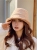 Autumn and Winter Artistic Fashion Japanese Style Bright Fisherman Basin Hat Hat Sun Protection Sun Shade Korean Style All-Match