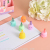 Small Cute Cartoon Octopus 6 Colors Fluorescent Pen Octopus Graffiti Pen Key Mark Scribing Building Block Pen