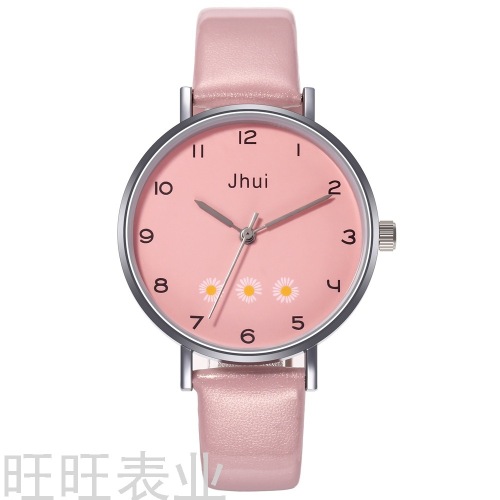 New Arrival Hot Sale TikTok Little Daisy Women‘s Belt Watch Cute Preppy Style Women‘s Watch Quartz Watch in Stock