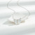 Women's Korean-Style Fashionable Natural Shell Butterfly Necklace Temperament Wild Clavicle Chain Jewelry Source Factory