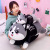 Dressing Husky TikTok Same Style Plush Doll Software Sitting Dog Cute Two Ha Sleeping Pillow Factory Wholesale