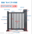 Community Advertising Door Fence Gate Card Entrance Guard System Credit Card Face Recognition Community Intelligent Pedestrian Access Door