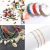 24 Grid Matte Shimmer 3mm Small Rice-Shaped Beads Mixed Boxed DIY Children Intelligence Bead String Jewelry Necklace Accessories Scattered Beads
