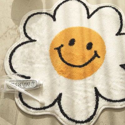 Cross-Border Spot Cartoon Living Room Home Floor Mat Bedroom Girl Bedside Blanket Cute Shaped Plush Balcony Carpet