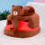 Baby Learning Seat Plush Toy CartoonInfant Children Sitting Posture Early Education Small Sofa Stool Drop-Resistant Seat