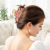 Japanese and Korean Crystal Diamond Spring Clip Barrettes Color Horsetail Headwear Exquisite Bar Shaped Hair Clip