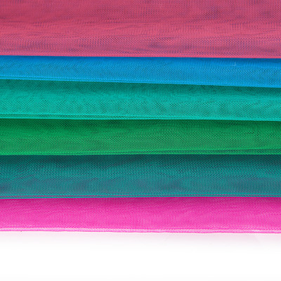 Multi-Purpose Mesh Fabric Solid Color 100% Polyester Mosquito Net Soft Mesh Tulle Fabric