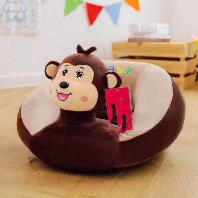 Baby Learning Seat Christmas Crocodile Monkey Children's Sofa Children's Plush Toys Birthday Gift New Popular