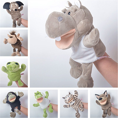 Abdominal Words Finger Puppet Plush Toys Kindergarten Performance Manual Control Gloves Tell Stories Animal Mouth Will Move Parent-Child Game