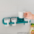 S81-509 AIRSUN Creative Plastic Condiment Dispenser Punch-Free Transparent Wall-Mounted Kitchen Seasoning Storage Box