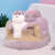 Infant Learning Seat Plush Toy Living Room Pillow Simulation Doll Baby Learning Seat Christmas Gift