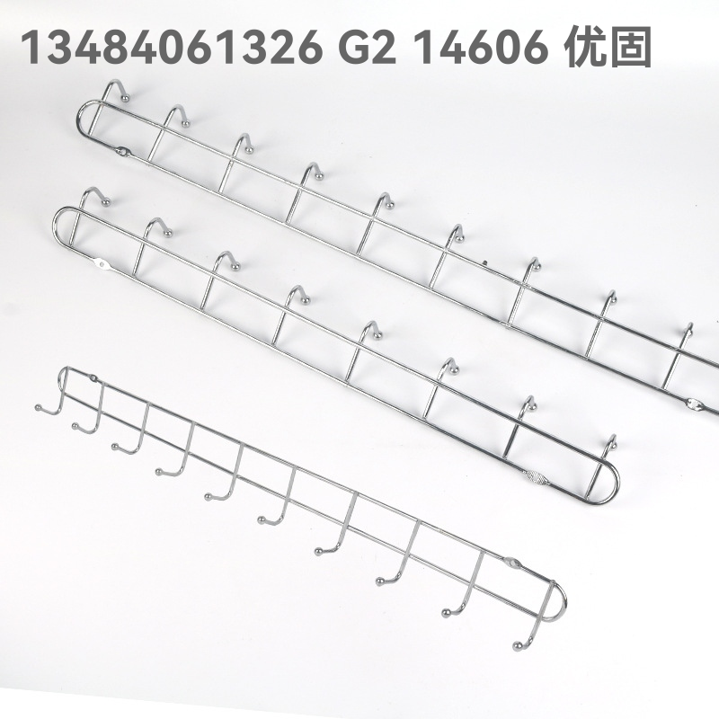 挂钩壁挂不锈钢门后墙壁钩打孔墙上挂衣钩10钩不锈钢挂钩10个钩