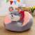New Children's Sofa Baby Learning Seat Cow Crocodile Simulation Gift Plush Toy Baby Sofa Seat