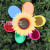 Six-Color Single-Layer Laser Sunflower Sequins Big Windmill Park Scenic Spot Plug-in Children's Gifts Advertising Building Decoration
