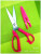 Stainless Steel Plastic Handle 8-Inch 9-Inch Office Scissors Home Scissors Chicken Bone Scissors Student Factory Direct Sales