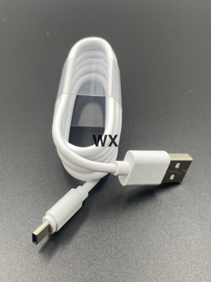 Mobile Phone Data Cable 3.5 Data Cable Black and White Cable