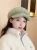 Hat Peaked Cap Plush Warm Autumn and Winter Korean Style Versatile Fashion Octagonal Cap Lamb Wool Beret