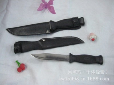 Factory Direct Sales KW-178 Black Ribbon Sets Fruit Knife 138 Fruit Knife Stainless Steel Knife Yangjiang Knife Fruit Knife