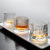 Creative Thickening Rotating Whiskey Shot Glass Glass Household Tumbler Wine Wine Glass Crystal Glasses Good-looking