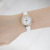 Baishenglong New Quartz Watch Small Light Luxury Ultra-Thin Dial Simple Comfortable Stylish Versatile Quartz Women's Watch