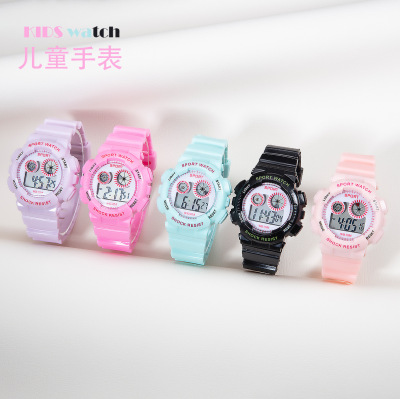 Children's Watch Boys Girls Boys Electronic Watch Primary and Secondary School Students Luminous Cute Child Girls Watch Wholesale