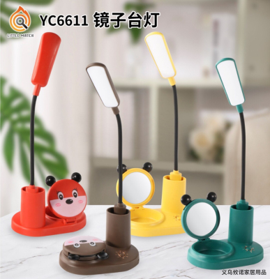 Xinnuo New Table Lamp Cartoon Led Table Lamp with Mirror