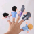 Plush Toy Finger Doll One Family Finger Doll 6 Characters Finger Doll Educational Plush Doll Home Cartoon Doll