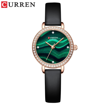 Curren 9083 New Mori Style Women's Quartz Movement Diamond-Embedded Elegant Casual Fashion Watch