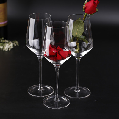 Thickened Red Wine Glass Crystal Glass Goblet European and American Wine Glass Hotel Restaurant Bar KTV