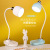 New Simple Clip Desk Lamp USB Rechargeable Eye Protection Learning Led Desk Lamp Office Home Desk Lamp Gift Wholesale
