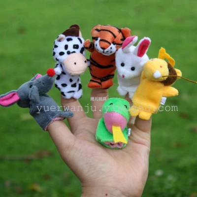 Animal Finger Doll 12 Zodiac Finger Puppets Finger Doll Plush Educational Toys Kodomo No Omocha 12 Zodiac