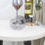 European Style Smoky Gray Crystal Glass Champagne Wine Glass Cocktail Glass Goblet Household Sparkling Wine Cup