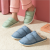 New Cloud down Slippers Women's Home Thickened Indoor Home Warm Non-Slip Home Cotton Slippers Autumn and Winter