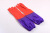 Winter Home Purple Sleeve Gloves Warm with Velvet Rubber Gloves Velvet Household Latex Dishwashing Laundry