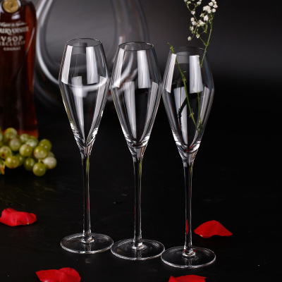 Tulip Champagne Glass Crystal Glass Goblet Cocktail Glass Sparkling Wine Glass Wine Glass