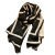 Women's  Cashmere-like Double-Sided Geometric Letters Thickened Warm Nordic Style Cold-Proof Warm Shawl Cashmere Scarves