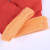 Thumb Household Dishwashing Rubber Gloves Cotton Autumn and Winter Warm Red Latex Gloves Acid and Alkali Resistant Industrial Gloves