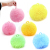 Tiktok Same Style Internet Celebrity Large Soft Rubber TPR Inflatable Hairy Ball Dense Fur Ball New Exotic Children's Toy Elastic Ball