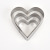 Stainless Steel Biscuit Mold Cookie Cake Flowers Mold Cartoon Heart-Shaped Flower Three-Dimensional DIY Baking Tool