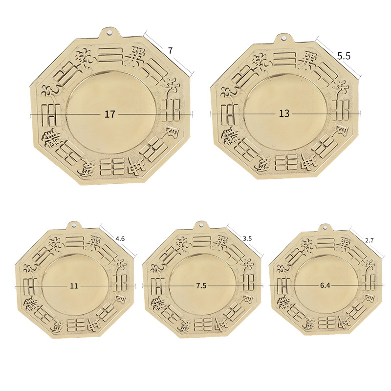 厂家供应八卦镜凸镜凹镜 全铜八卦镜 旅游工艺宗教用品批发
