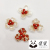 DIY Three Pearl Hair Accessories Red Flower Heart Semi-Finished Parts DIY Bridal Bouquet Accessories in Stock Wholesale