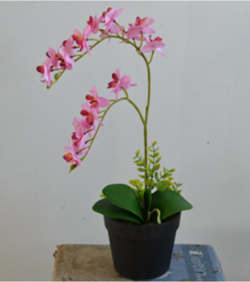 Artificial Phalaenopsis Artificial Flower Artificial Flower Simulation Bonsai Decoration Ornaments