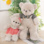 Dressing Couple Teddy Bear Plush Toy Doll Pillow Valentine's Day Gift Cute Cartoon Bear Cross-Border Delivery