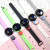 New round Doll Watch Touch Student LED Electronic Watch Fashion Children's Plastic Swimming Waterproof Watch