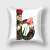 Pink Valentine's Day Pillow Cover Peach Peel Printing Words Sofa Cushion Back Cushion/Seat Cushion Amazon Custom Home