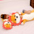 New Cute Simba Lion Plush Toy Girlfriend Siesta Pillow Sun Lion Cylindrical Doll Doll
